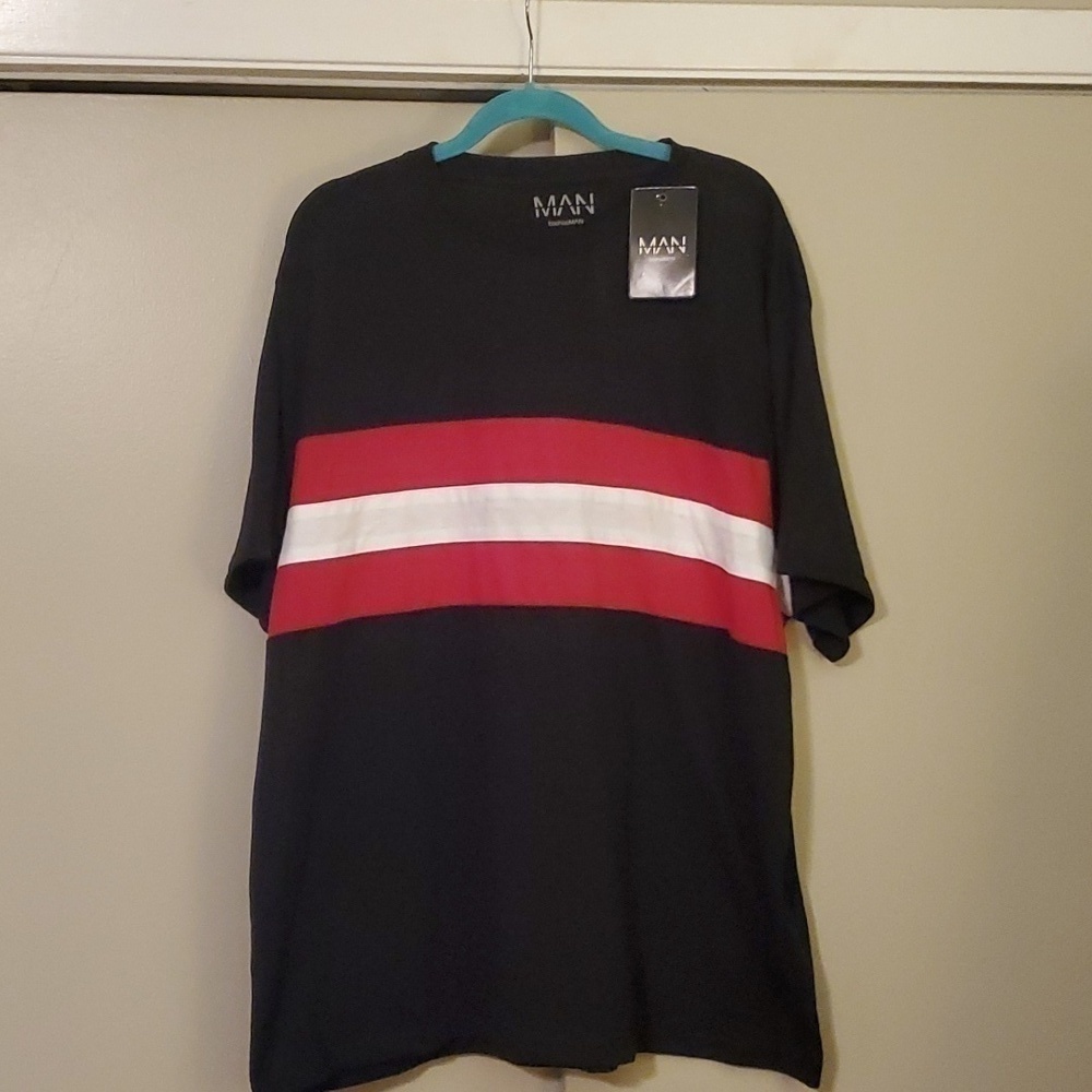 Boohoo Man Color Block Men's Tee NWT Size 3X